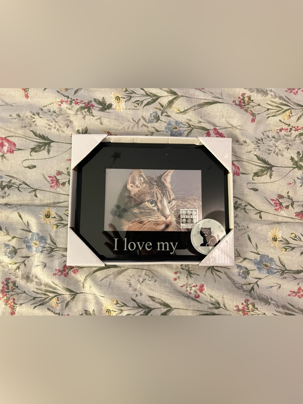 I love my cat picture frame
